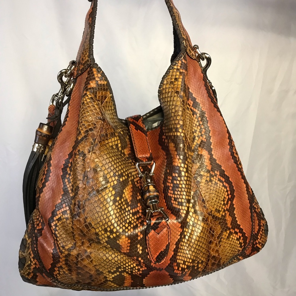 Authentic Gucci Snake Leather Purse - Picture 13 of 16